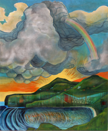 Island Cove by artist Melissa Wen Mitchell
